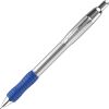 Profile Ballpoint Pen, Retractable, Medium 1 mm, Blue Ink, Blue/Silver Barrel, 2/Pack2