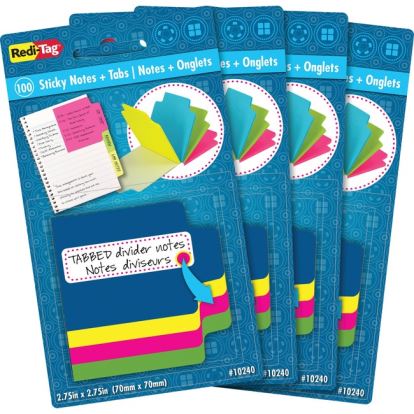 Redi-Tag Tabbed Divider Notes1