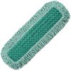 HYGEN Microfiber Fringed Dust Mop Pad, 24w x 9d, Green1