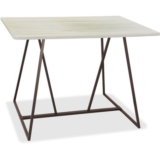 Safco Oasis Standing-Height Teaming Table1