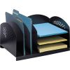 Safco 3 & 3 Combination Rack Desktop Organizers1