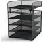 Safco Onyx Horizontal Hanging Desktop Storage1