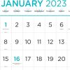 Blueline Blueline Large Print Monthly Wall Calendar2