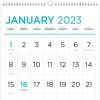 Blueline Blueline Large Print Monthly Wall Calendar7