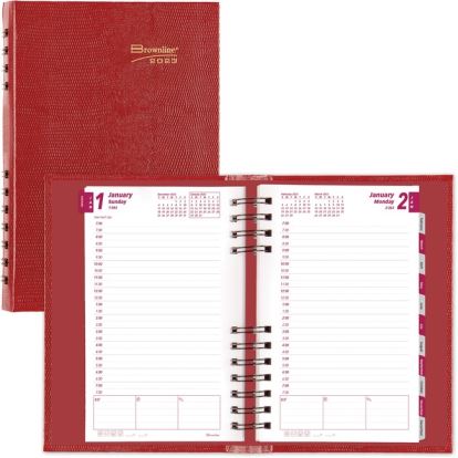 Blueline Brownline Coilpro Daily Appointment Planner1