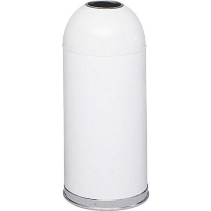 Safco Open Top Dome Waste Receptacle1