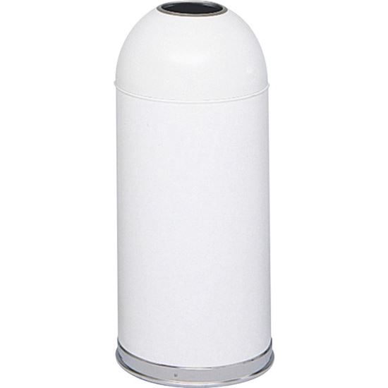 Safco Open Top Dome Waste Receptacle1