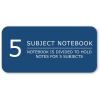Roaring Spring Wirebound 5-subject Notebook6