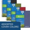 Roaring Spring Environotes College Ruled 5 Subject Recycled Spiral Notebook, 1 Case (12 Total), 11" x 9" 160 Sheets, Assorted Earthtone Covers4