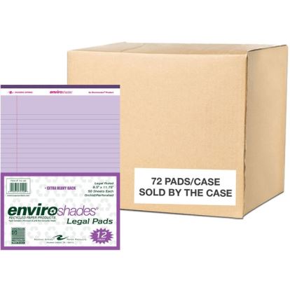 Roaring Spring Enviroshades Case of Recycled Legal Pads1