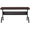 Safco Flip-N-Go Rectangular Training Table2