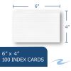 Roaring Spring Environotes Ruled Index Cards (100 Count), 1 Case (36 Packs), 4" x 6" , White2