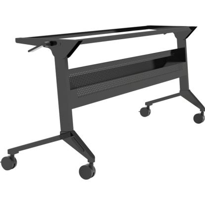 Safco Flip-N-Go Black Training Table Base1