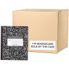 Roaring Spring Wide Ruled Flexible Cover Composition Book, 1 Case (144 Total), 8.5" x 7" 24 Sheets, Black Marble1