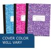 Roaring Spring College Ruled Oversized Flexible Cover Composition Book, 1 Case (48 Total), 10.25" x 7.88" 80 Sheets, Assorted Marble Covers4