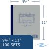 Roaring Spring 4x4 Graph Ruled Lab Book with Numbered Carbonless Sets, 1 Case (5 Total), 11" x 9.25" 100 Sets, White/Blue Pages2