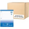 Roaring Spring College Ruled Loose Leaf Filler Paper, 3 Hole Punched, 1 Case (48 Packs), 11" x 8.5" 100 Sheets, White Paper1