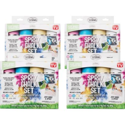 Testors 4-Color Spray Chalk Sets1
