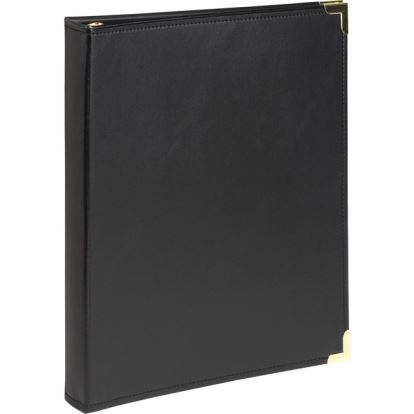 Samsill Classic Collection Executive Round Ring Binder - 0.5 Inch - Black1