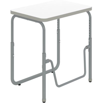 Safco AlphaBetter 2.0 Height - Adjustable Student Desk with Pendulum Bar 22"-30"1