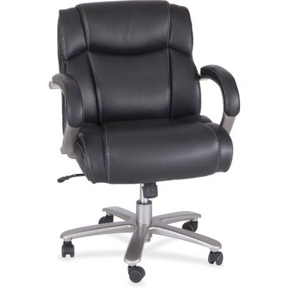 Safco Big & Tall Leather Mid-Back Task Chair1