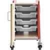 Safco Whiffle Typical Single Rolling Storage Cart4
