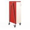 Safco Whiffle Typical Single Rolling Storage Cart1
