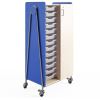 Safco Whiffle Typical Double Rolling Storage Cart1