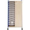 Safco Whiffle Typical Double Rolling Storage Cart2