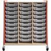 Safco Whiffle Typical Triple Rolling Storage Cart2