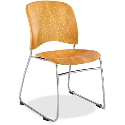 Safco Reve Plastic Wood Back Guest Chair1