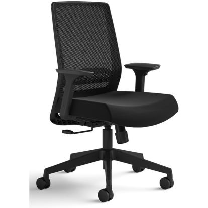 Medina Basic Task Chair, Supports Up to 275 lb, 18" to 22" Seat Height, Black1
