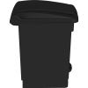 Safco Plastic Step-on Waste Receptacle4