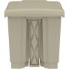 Safco Plastic Step-on Waste Receptacle2