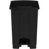 Safco Plastic Step-on Waste Receptacle2