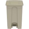 Safco Plastic Step-on Waste Receptacle1