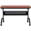 Safco Flip-N-Go Rectangular Training Table2