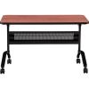 Safco Flip-N-Go Rectangular Training Table2