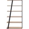 Safco Mirella 5-Shelf Sand Dune Bookshelf2