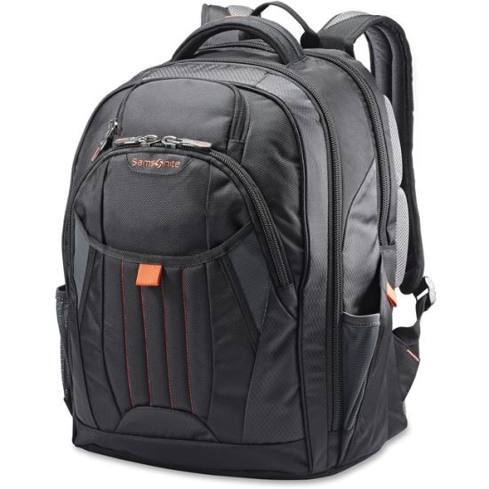 Samsonite Tectonic 2 Carrying Case (Backpack) for 17" iPad Notebook - Black, Orange1