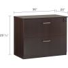 Safco Medina Mocha Laminate Office Unit6