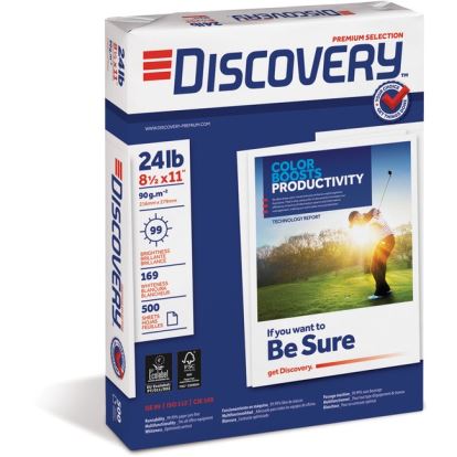 Discovery Premium Selection Laser, Inkjet Copy & Multipurpose Paper - White1