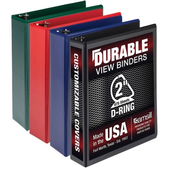 Samsill Durable View Ring Binder1