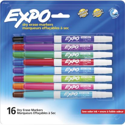 Expo Low-Odor Dry Erase Fine Tip Markers1