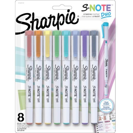 Sanford S-Note Duo Dual-Tip Markers1