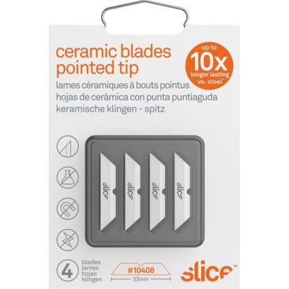 Slice Pointed Tip Ceramic Cutter Blades1