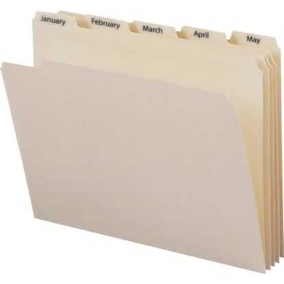 Smead 1/5 Tab Cut Letter Recycled Top Tab File Folder1
