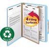 Smead 2/5 Tab Cut Letter Recycled Classification Folder4
