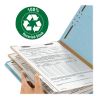 Smead 2/5 Tab Cut Letter Recycled Classification Folder1