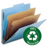 Smead 2/5 Tab Cut Letter Recycled Classification Folder3